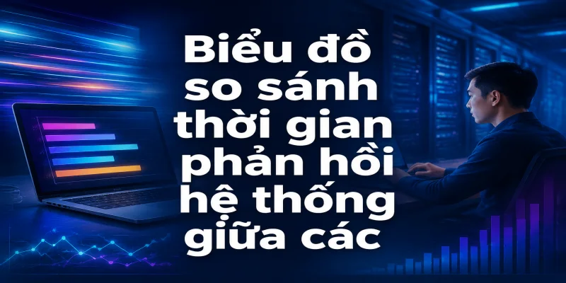 Biểu đồ so sánh thời gian phản hồi hệ thống giữa các phương thức truy cập