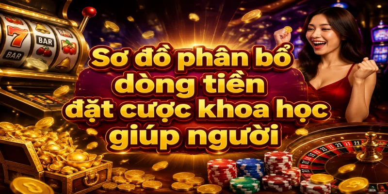 Sơ đồ phân bổ dòng tiền đặt cược khoa học giúp người chơi kéo dài phiên cược hiệu quả